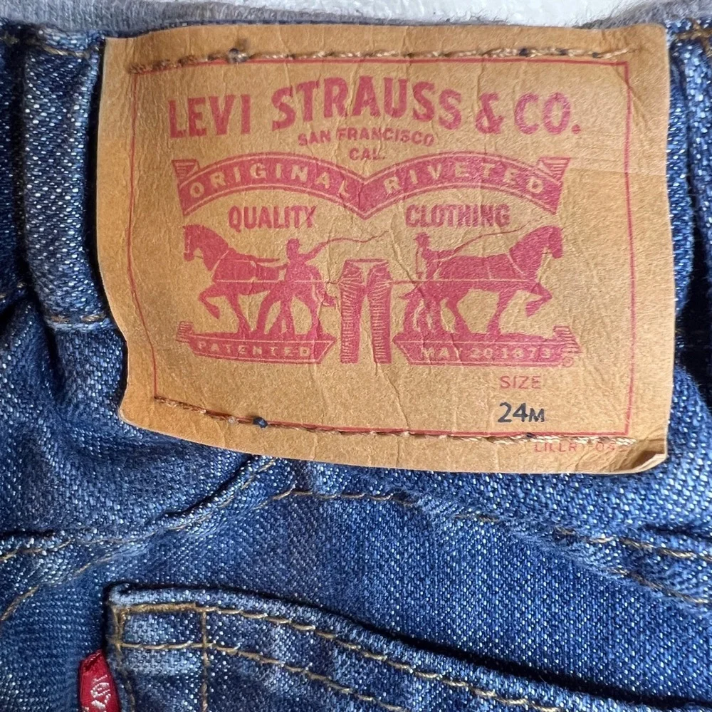 Levi’s 514 Straight Leg Jeans Toddlers 24 Months Casual Denim Walking Co…